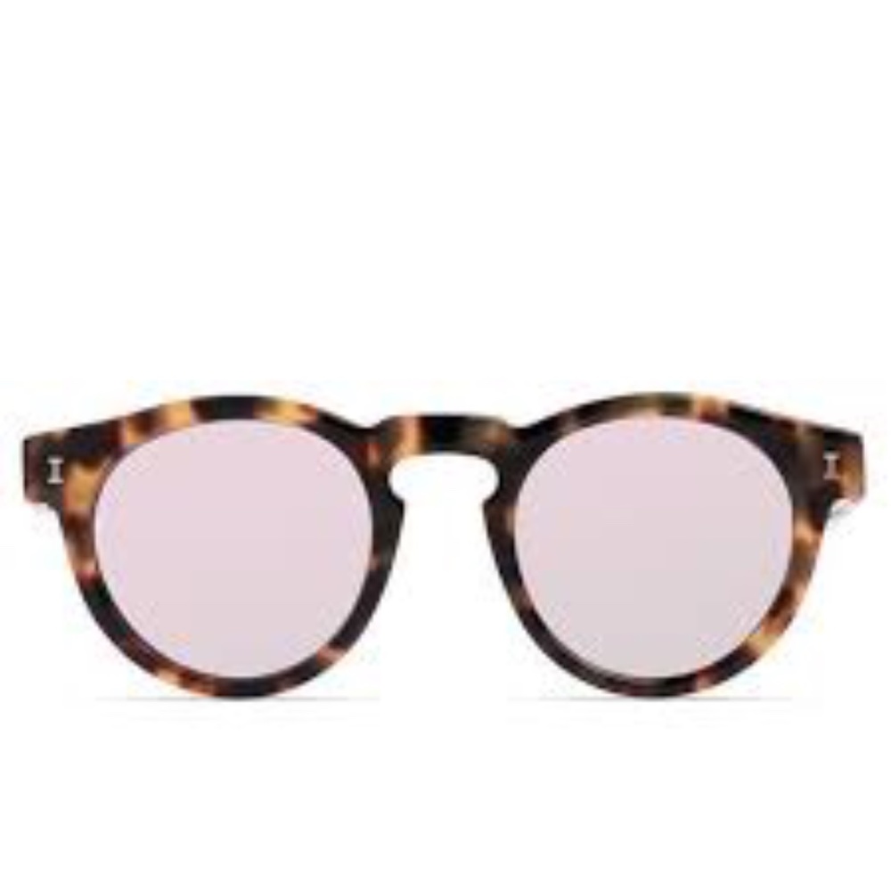 Illesteva Leonard Sunglasses with Rose Tint